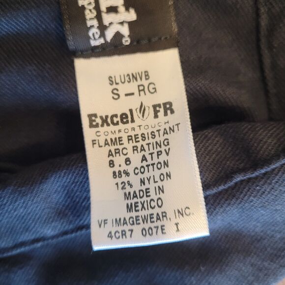 Bulwark FR Excel Womens S Reg Black Long Sleeve Button Shirt Pockets SLU3NVB - Picture 5 of 13